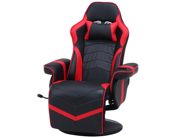 ゲーミングパーソナルチェア カーナ BK/RD 53317