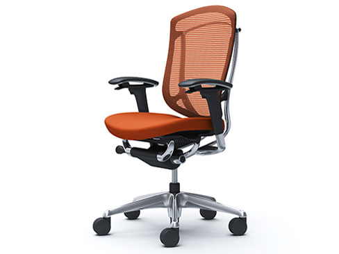 オレンジ×レッド