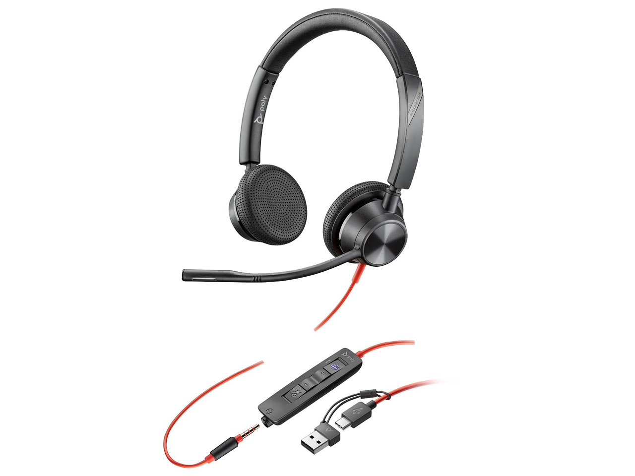 Blackwire 3325 USB-C +C/A MS 8X222AA