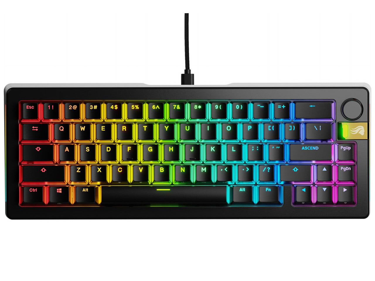 Glorious GMMK 3 PRO HE 65% Prebuilt Wired Black US GLO-KB-GMMK3-PRO-65-PB-HE-W-BLK-US