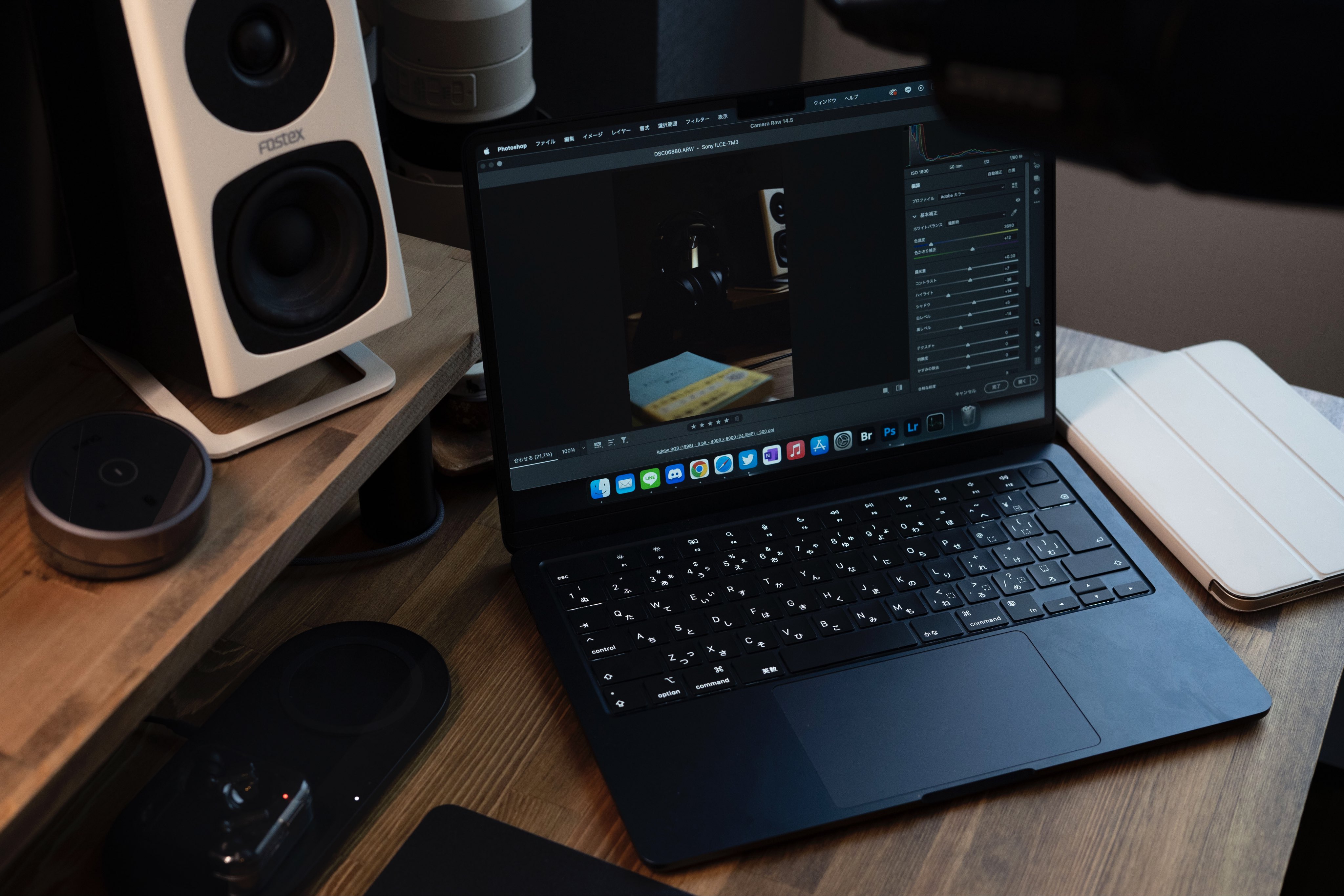 鈴木一郎のデスクセット
