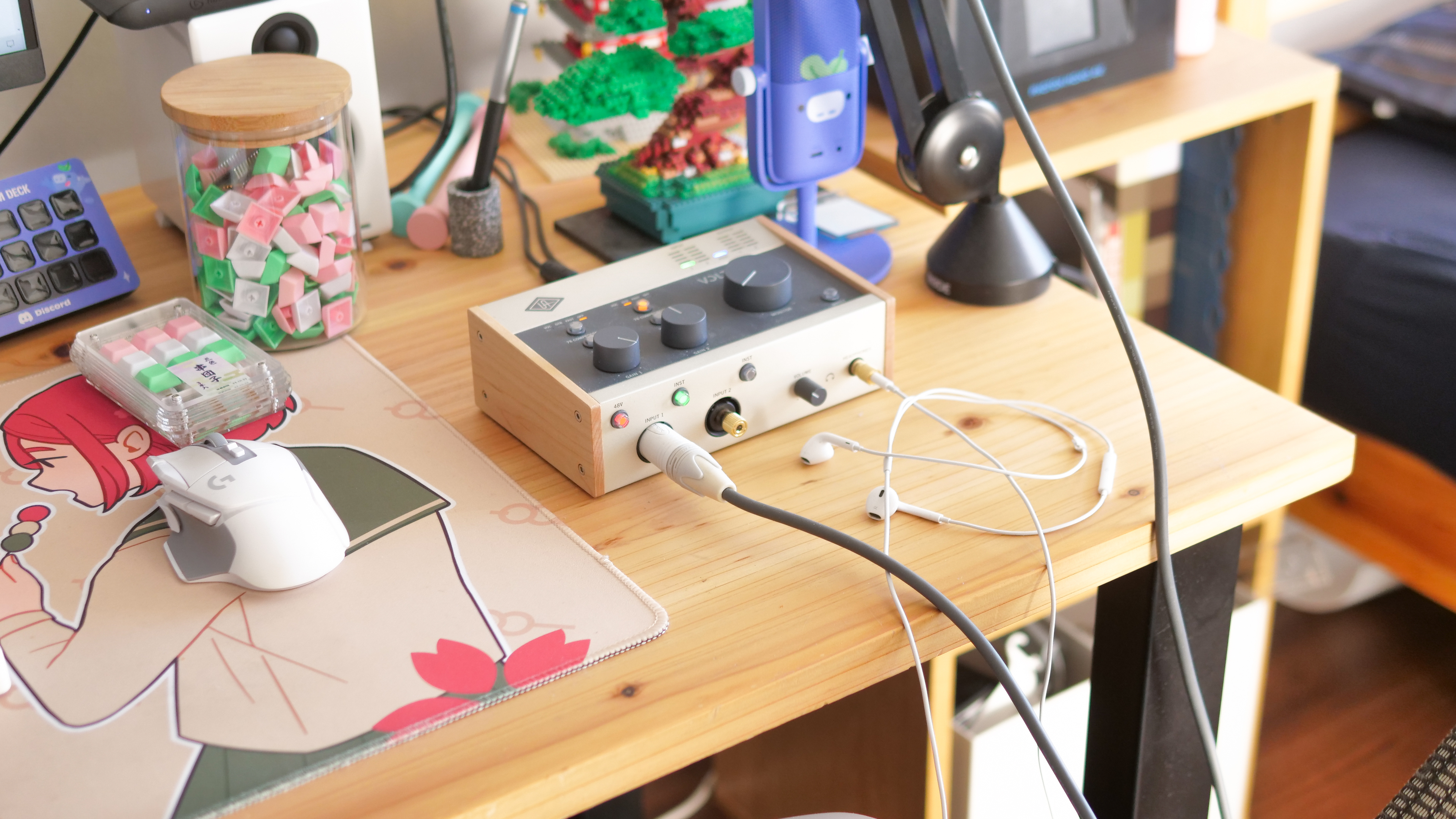 田中太郎のデスクセット